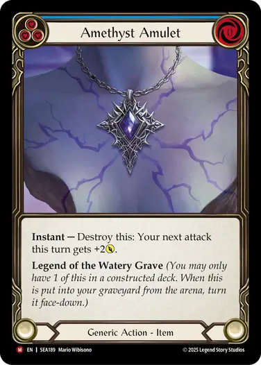 Amethyst Amulet