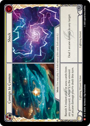 Consign to Cosmos||Shock