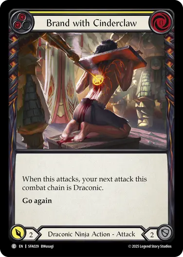 Brand with Cinderclaw