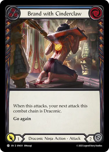 Brand with Cinderclaw