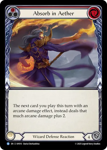 Absorb in Aether