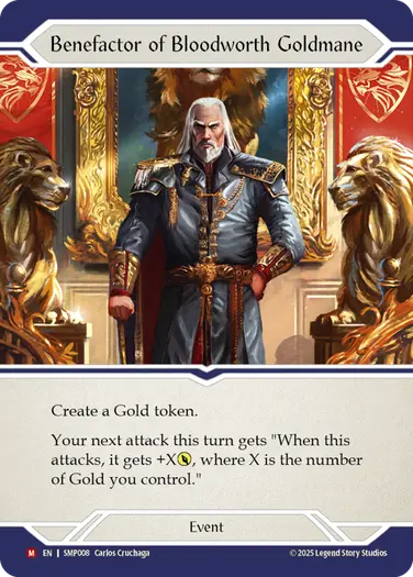 Benefactor of Bloodworth Goldmane