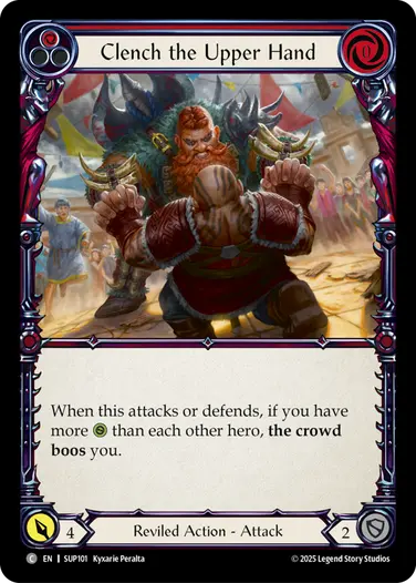 Clench the Upper Hand