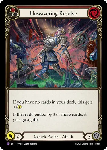 Unwavering Resolve
