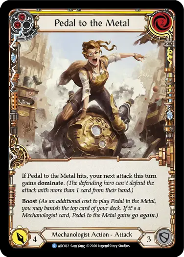 Pedal to the Metal