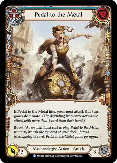 Pedal to the Metal