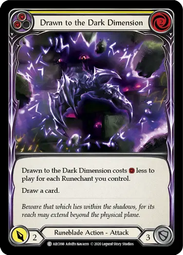 Drawn to the Dark Dimension