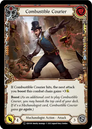 Combustible Courier