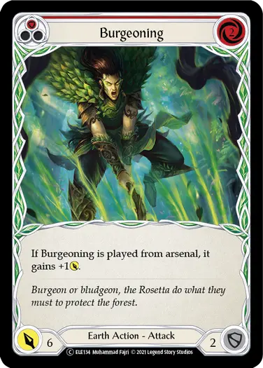 Burgeoning
