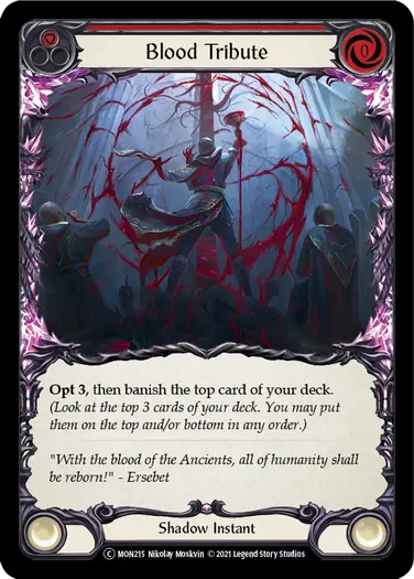 Blood Tribute