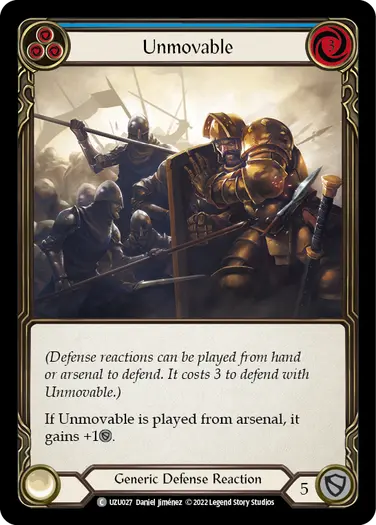 Unmovable